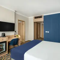 Propojený pokoj Superior s výhledem na rameno Dunaje (40 m²)