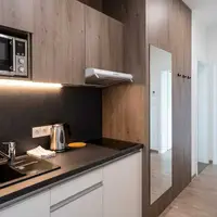 Apartmán s manželskou posteľou, prístelkou a terasou