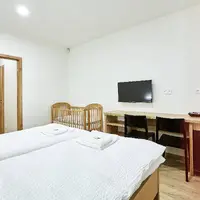 Dvojlôžková izba Deluxe s manželskou posteľou a balkónom