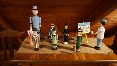 Expozice dřevěných hraček v Hlinsku