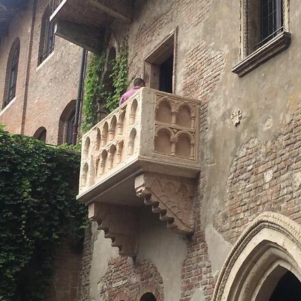 Juliin balkon, Verona