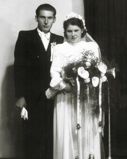 Ladislav Hladík s manželkou