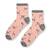Dámské ponožky - Růžová | Velikost: 35-37
