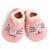 Dětské kotníkové ponožky - kočičí nos | Velikost: S | Růžová