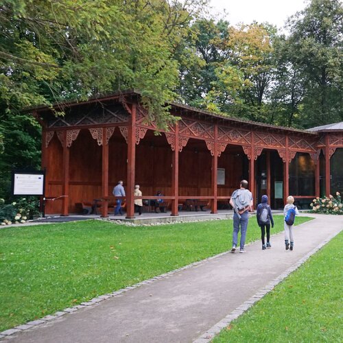 Lázeňský park v Jastrzębie-Zdrój