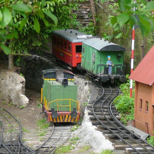 Dětská zahradní železnice Brno