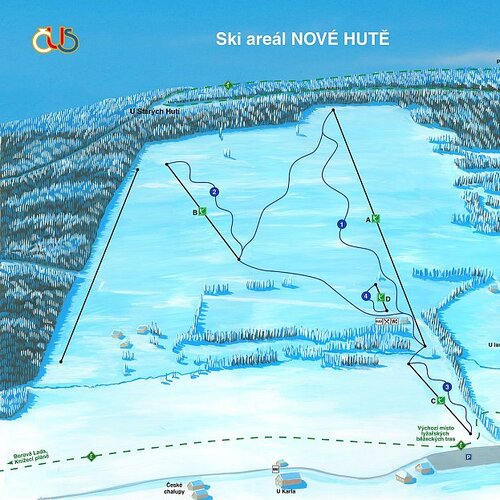 Ski areál Nové Hutě