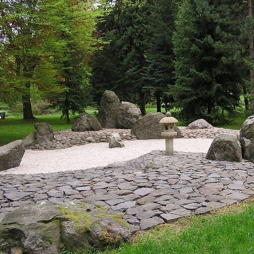 Japonská zenová zahrada Karlovy Vary