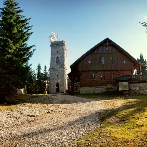 Hora a rozhledna Přední Žalý