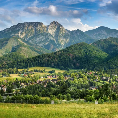 Horský masiv Giewont