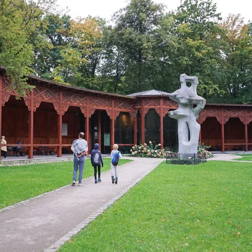 Lázeňský park v Jastrzębie-Zdrój