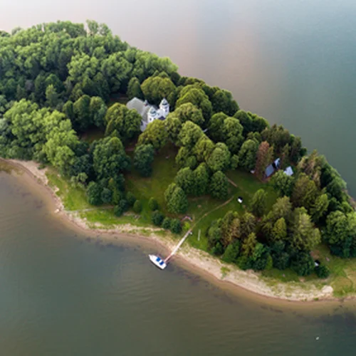 Slanický ostrov - Oravská galéria