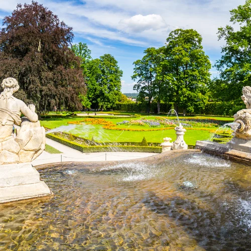 Zámocká záhrada v Českom Krumlove