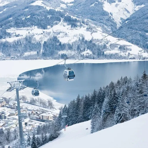 Zell am See a Kaprun – ski areály v okolí