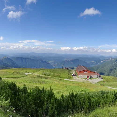 Lanovka medzi Chatou Vrátna a Snilovským sedlom