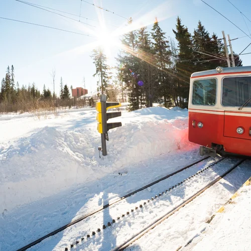 Zubačka zo Štrby na Štrbské Pleso
