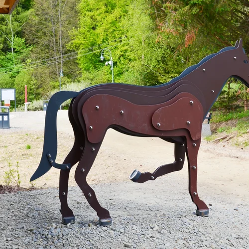 Záhrada živlov v meste Krynica-Zdrój