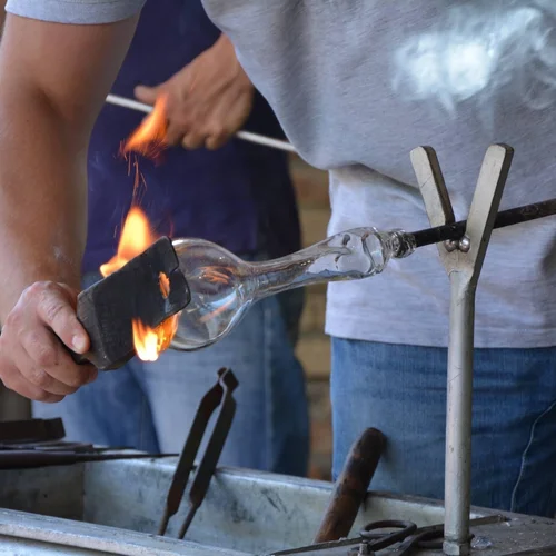 Skanzen výroby skla vo Valašskej Belej