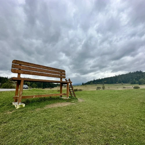 Obria lavička Oravská Polhora