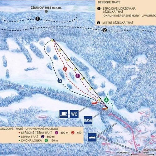 Skiareál Nezdice