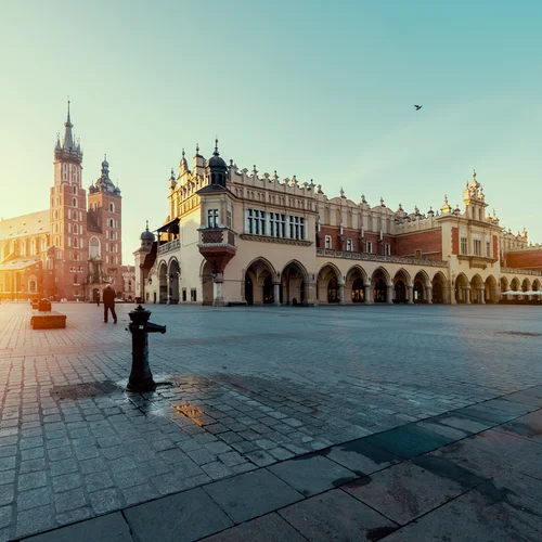 Hlavné námestie v Krakove (Rynek Glówny)