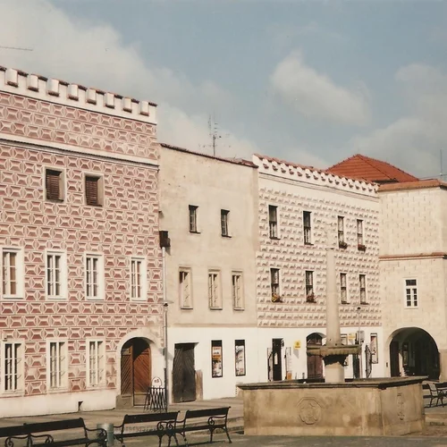 Náměstí Míru ve Slavonicích