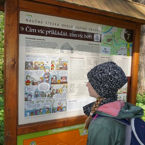 Naučné stezky kolem Kozího hrádku