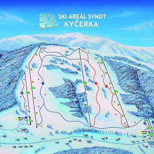 Skiareál Kyčerka