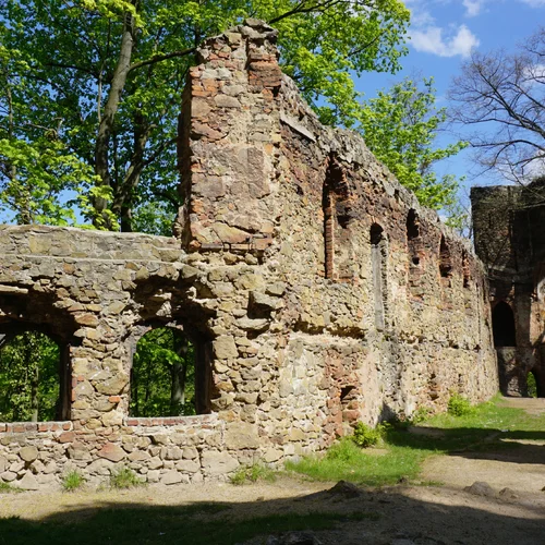 Zřícenina hradu Stary Książ