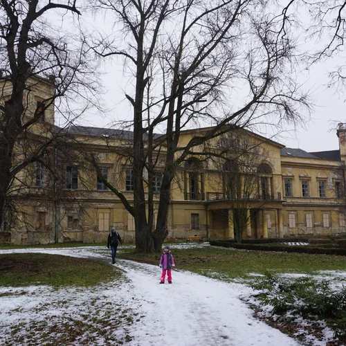 Park a zámek Veselí nad Moravou