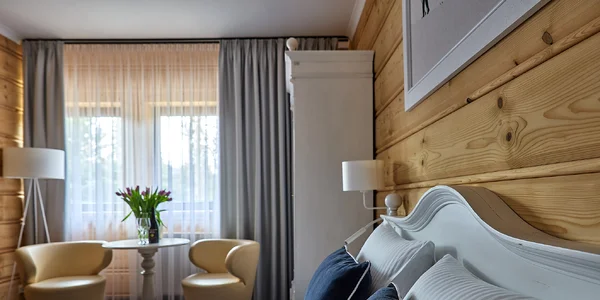 Dvoulůžkový pokoj Deluxe s terasou a výhledem na hory (25 m²)