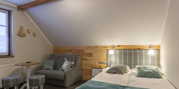 Dvoulůžkový pokoj Prima (11–14 m²)