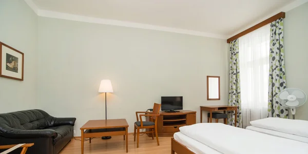 Jednoložnicový apartmán pro 3–4 osoby