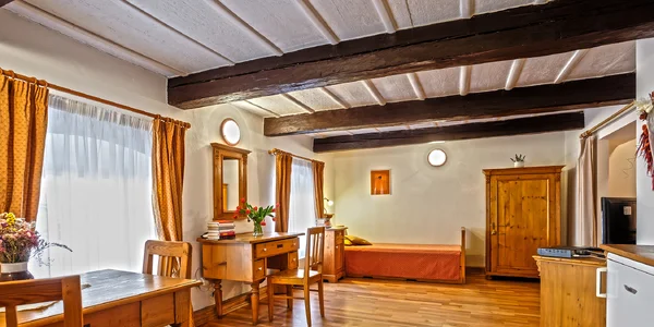 Apartmán dvoulůžkový s přistýlkou