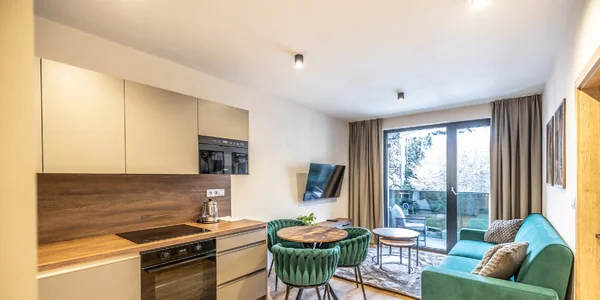 Apartmán Deluxe s balkónom a výhľadom (45 m²)