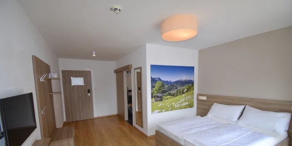 Dvoulůžkový pokoj s výhledem na hory (20 m²)