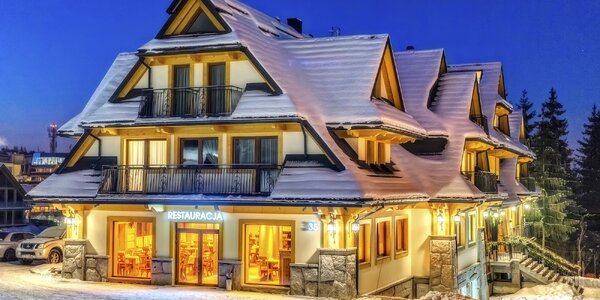 4* relax v Zakopaném: jídlo 
a privátní wellness