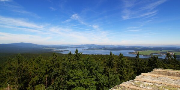 Lipno: Penzion s polopenzí, 
saunou a farmou