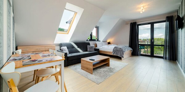 Pobyt v moderním apartmánu 
v Polsku pro 4 osoby