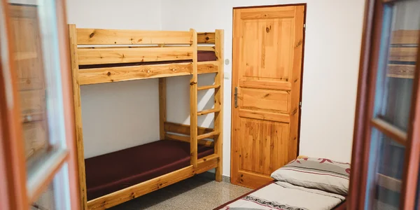 Čtyřlůžkový pokoj s palandou