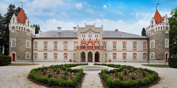 Pohádka v Chateau Herálec 
se snídaní i wellness