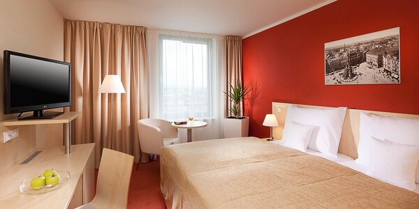 4* pobyt v Olomouci 
se snídaní o samotě i s rodinou