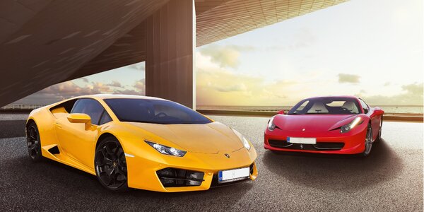Super jízda v Lamborghini 
Huracan a Ferrari 458 Italia