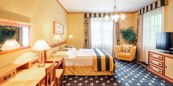 Pobyt v Mariánkách s jídlem, 
wellness a procedurami