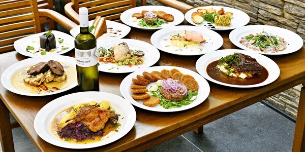 3chodové menu v moderní 
restauraci na Andělu pro 2