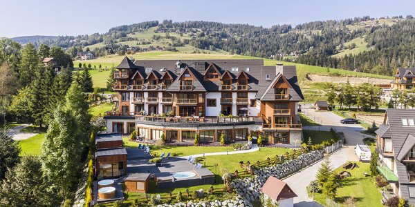 Moderní apartmán u Zakopaného 
s neomezeným spa