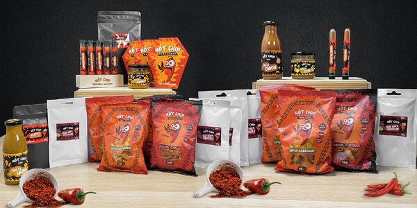 Chilli dobroty: dárkové 
balíčky s jerky i džemy