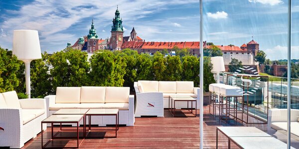 5* Sheraton Grand Krakow: 
snídaně či polopenze a wellness