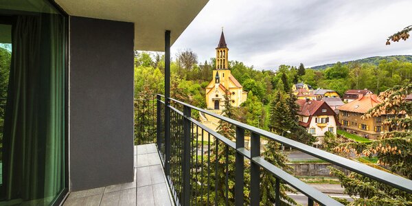 Karlovy Vary: snídaně či 
polopenze, privátní wellness
