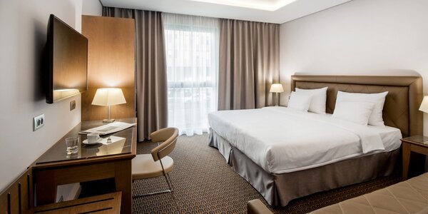 Moderní hotel na Rohanském 
nábřeží se snídaní